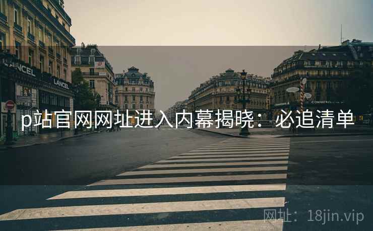 p站官网网址进入内幕揭晓：必追清单