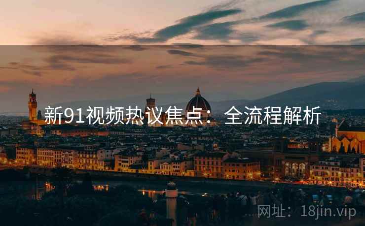 新91视频热议焦点：全流程解析